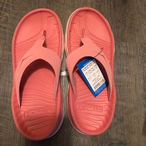 Brand new Hoka One recovery sandals